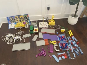 Vintage Rokenbok Action Factory Deluxe Start Set RC Dozer Crane Lot NICE WORKS!! - Picture 1 of 19