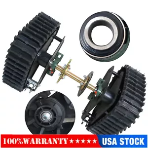 Un par de Go Kart ATV UTV Buggy rueda trasera cuádruple nieve goma arena pistas moto de nieve - Imagen 1 de 11