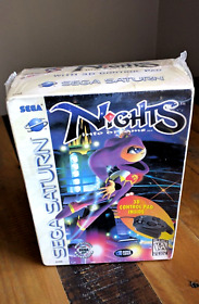 NEW ✹ Nights Into Dreams ✹ Sega Saturn ✹ FACTORY SEALED BIG BOX W/ 3D CONTROLLER