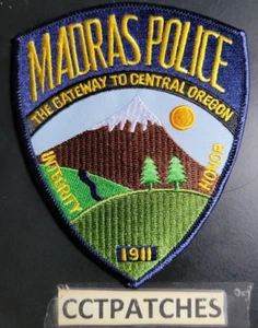 MADRAS, OREGON POLICE SHOULDER PATCH OR - Picture 1 of 2