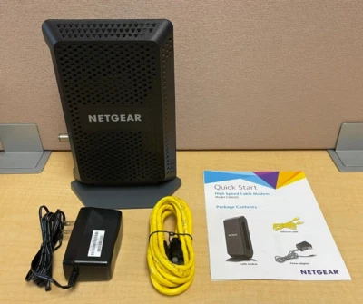 NETGEAR CM600 960Mbps DOCSIS 3.0 Cable Modem - Image 1 of 3