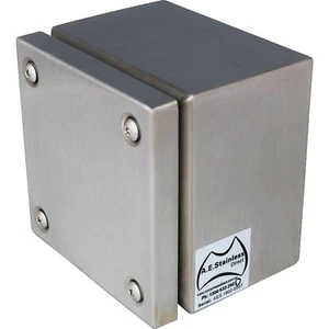 316 Stainless Steel AE Stainless Direct IP66 Terminal Box 150Hx150Wx120D - Picture 1 of 8