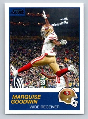 2019 Score 309 Marquise Goodwin San Francisco 49ers - Image 1 of 2