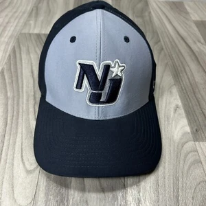 NJ Starz Field Hockey Hat Mens Medium Navy Gray 6 Panel Zephyr Baseball Cap - Picture 1 of 6