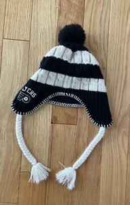 Philadelphia Flyers Knit Hat Black White Stripe ‘47  Brand Women’s One Size - Picture 1 of 4