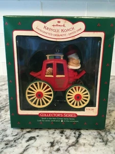 Hallmark Kringle Koach Christmas Tree Ornament 1988 - Picture 1 of 5