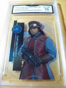 CAPTAIN PANAKA 2015 STAR WARS HIGH TEK FREEZING CHAMBER VARIATION # 76 GRADED 10 - Picture 1 of 1
