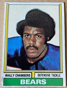 WALLY CHAMBERS 1974 TOPPS CARD #474 P-VG Condition - Picture 1 of 2