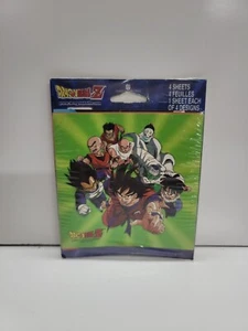 Dragonball Z Sticker 4 Blatt American Greetings 2000 Funimation NEU - Bild 1 von 2