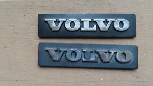 Volvo 240 740 940 780 760 960 Metal Fender Emblems (2) OEM - Picture 1 of 8
