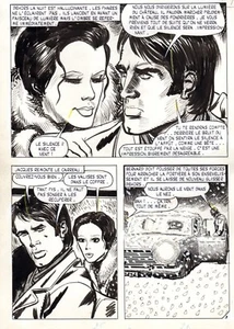 L'ESCALIER DE L'OMBRE  PLANCHE ORIGINALE HALLUCINATIONS  AREDIT PAGE 9 - Picture 1 of 1