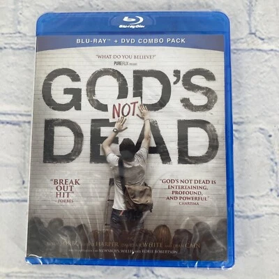 God's Not Dead (Blu-ray/DVD 2-Disc Set, 2014) New, Sealed - Free US Shipping! - Image 1 of 4