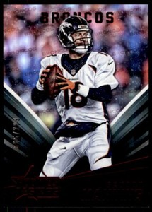 Peyton Manning 2015 Panini Rookies & Stars Red /299 #38 Denver Broncos