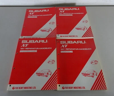 Manual de Taller/Manual de Servicio 4 Volúmenes Subaru XT Stand 05/1987 - Imagen 1 de 4