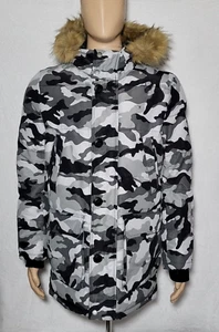 Tommy Hilfiger Herren Puffer Full Zip Hoodie Jacke Camouflage Größe Small - Bild 1 von 23