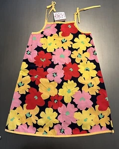 NWT Hanna Andersson Perfect Poplin Sundress Floral Print Size 6-8Y (120 Cm) - Picture 1 of 9