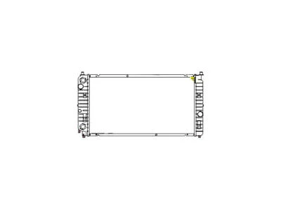 For 1997-2001 Chevrolet Malibu Radiator 27328KB 1998 1999 2000 - Изображение 1 из 2