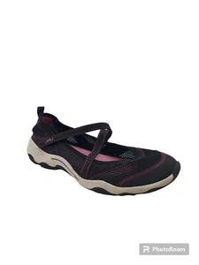 JBU Women’s Size 9.5 M BELLA Mary Jane BLACK/PINK - Picture 1 of 10