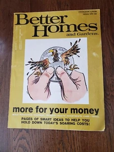 Vintage January 1970 Better Homes & Gardens Magazine, More for your Money - Picture 1 of 8