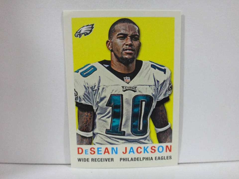 2013 Topps 1959 Mini Philadelphia Eagles Football Card #60 DeSean Jackson - Image 1 of 2