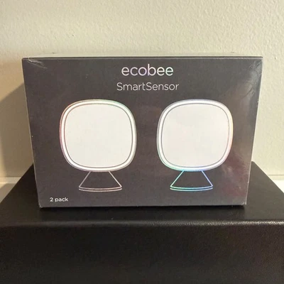 ecobee SmartSensor Room Temperature Sensors - White, Pack of 2 (EB-RSHM2PK-01) - Image 1 of 4