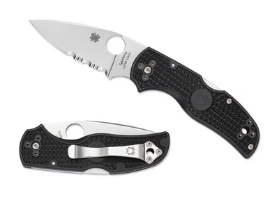 Cuchillos Spyderco Native 5 Lockback negro FRN CombinationEdge S30V C41PSBK5 Foto 1 de 4