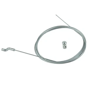 Cavo acceleratore trazione ruota freno treno rasaerba Z-hook nuovo - Foto 1 di 13