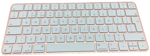 Apple Magic Keyboard A2449 2024 Touch ID USB-c/Lightning cable English pink - Bild 1 von 3