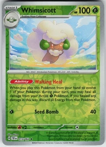 Pokemon Whimsicott 015/162 SV05: Temporal Forces NM Reverse Holo card - Picture 1 of 2