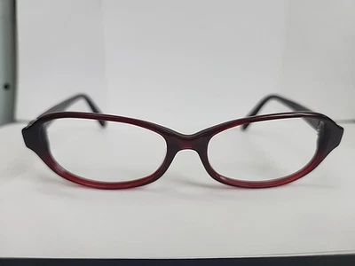 David Yurman DY003 53-15-135 Crystal Red Eyeglasses Frames Made in Japan - Image 1 of 4
