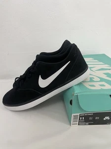 Nike SB Heritage Vulc Negro Blanco Para hombres Zapatos de Skateboarding Talla Uk 10 EU 45 - Imagen 1 de 12