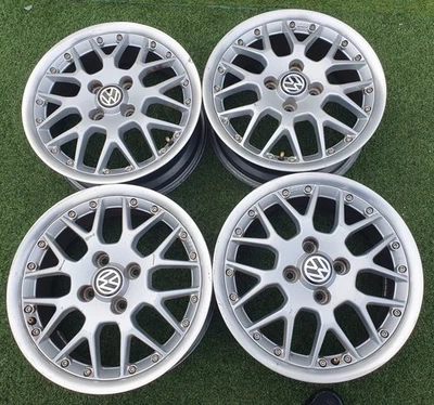 Jantes Alu Volkswagen 15x6J 4x100 ET45  BBS RS772 Set4 WP 6N0601025J - Photo 1/4