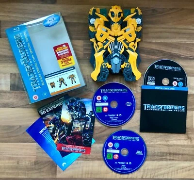 TRANSFORMERS "REVENGE OF THE FALLEN" BLU-RAY BUMBLEBEE TRANSFORMING PACKAGE - Image 1 of 4