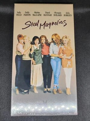 Steel Magnolias (VHS, 1990) Dolly Parton, Julia Roberts, Sally Field | Tri-Star - Image 1 of 3