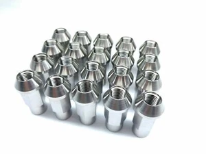 TiBoyz Titanium Wheel Nuts 20pcs GR5 M12X1.25 For NISSAN SUBARU HONDA GTR BRZ - Picture 1 of 4
