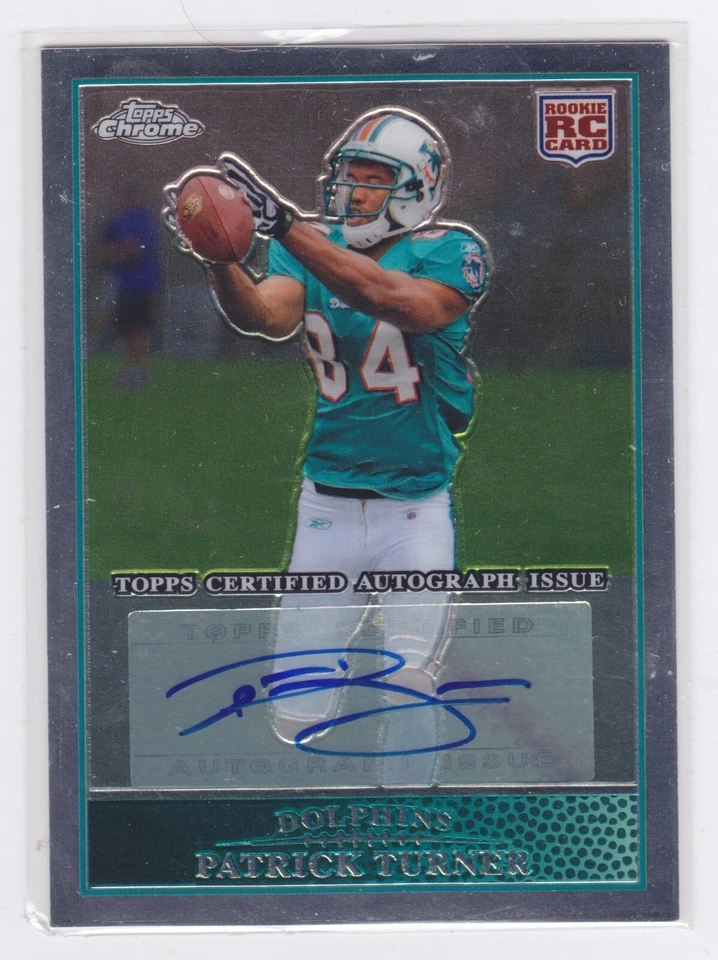 2009 Topps Chrome - Rookie Autographs Patrick Turner #TC136 - Image 1 of 1