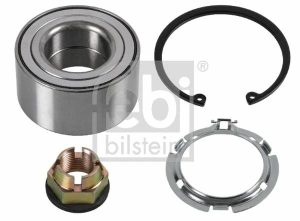 Wheel Bearing Kit Front FOR NISSAN MICRA K12 1.0 1.2 1.4 1.5 1.6 02->10 Febi - Image 1 of 1