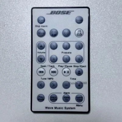  Bose Wave Music System Remote Control for AWRCC1 AWRCC2 Radio/CD White - Image 1 of 3