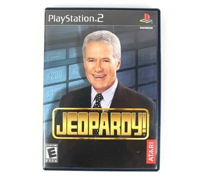 Jeopardy Sony PlayStation 2 Atari PS2 Alex Trebek Complete VGUC - Image 1 of 4