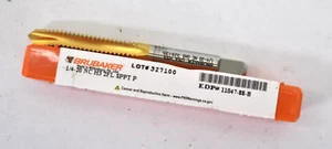 Brubaker Spiral Point Tap 2 Flute 1/4" -20 2 Flute HSS Plug H3 Limit 11047-88-B - Picture 1 of 5