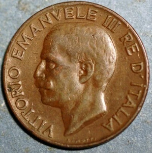 Italy 5 Centesimi 1931 Vittorio Emanuele III KM# 59 - Picture 1 of 2