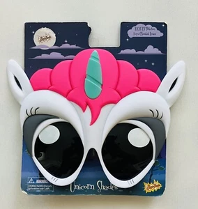 Costume Sunglasses Pink Hair Unicorn Big Eyes White Unicorn. NIB - Picture 1 of 2