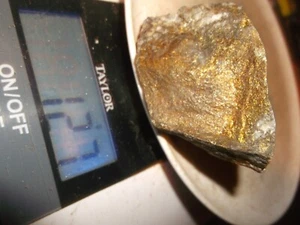 mineral de cobre de plata de oro, muestras de 127 gramos, más de alta calidad. esto no es - Imagen 1 de 8