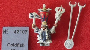 Games Workshop Warhammer Chaoszwerge Zauberer Held Metallfigur Zwerg 1992 GW - Bild 1 von 2