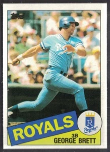 1985 Topps #100 George Brett - Kansas City Royals NM-MT - Picture 1 of 2