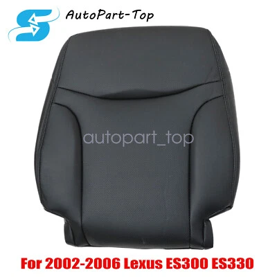 Nueva cubierta de asiento de cuero para pasajero inclinada trasera negra para Lexus ES300 ES330 2002-2006 Foto 1 de 4