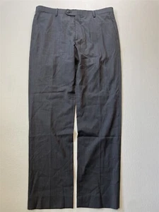 Joseph Abboud White 36x32 Gray Performance Seperates Wool Blend Mens Dress Pants - Picture 1 of 9