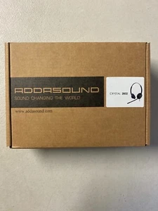 Addasound CRYSTAL2832RG Dual Ear Advanced Noise Cancelling Biurowy zestaw słuchawkowy do telefonu - Zdjęcie 1 z 4