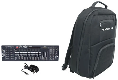 Chauvet DJ Obey 40 D-Fi 2.4 MIDI Wireless DMX Lighting Controller+Gear Backpack - Image 1 of 4