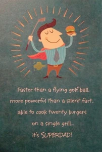 Funny Father's Day Card F43 - Picture 1 of 2